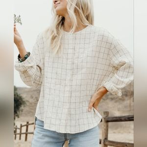 CJLA Magnolia Gauze Blouse